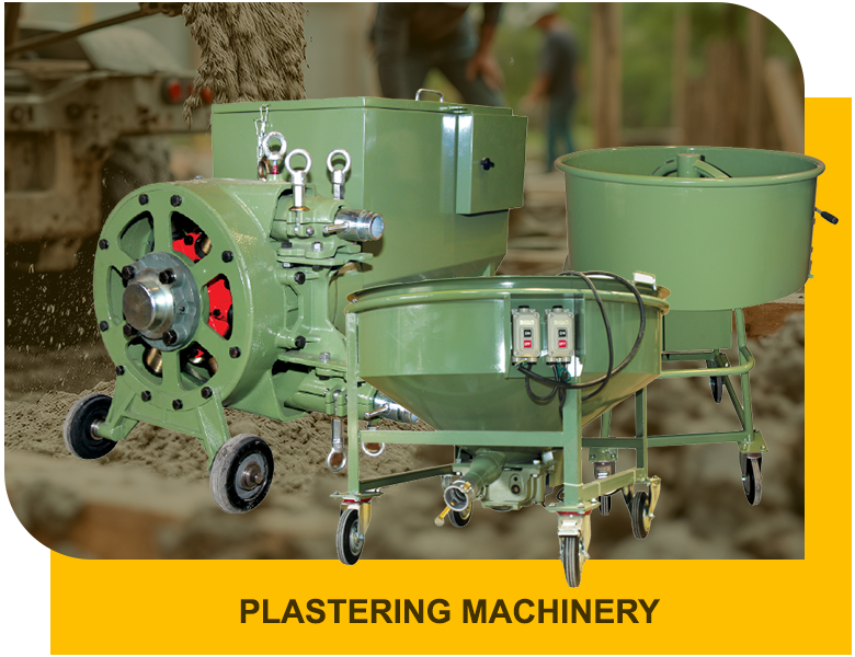 PLASTERING MACHINERY